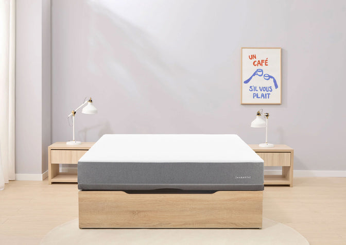 Pack Marmota Hybrid Premium + canapé zapatero + almohada + protector