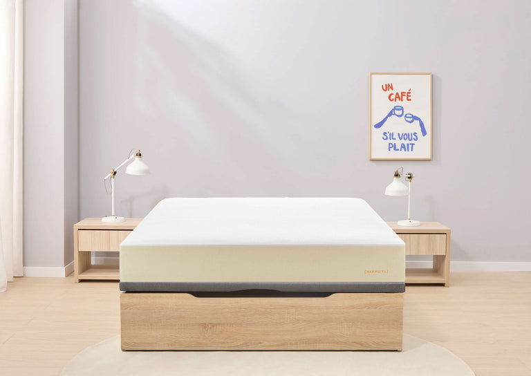 Pack Hybrid GOLD + canapé zapatero + almohada + protector